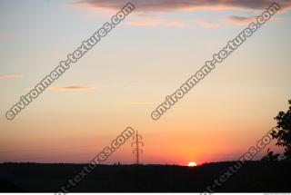 Photo Texture of Sunset Sky 0004